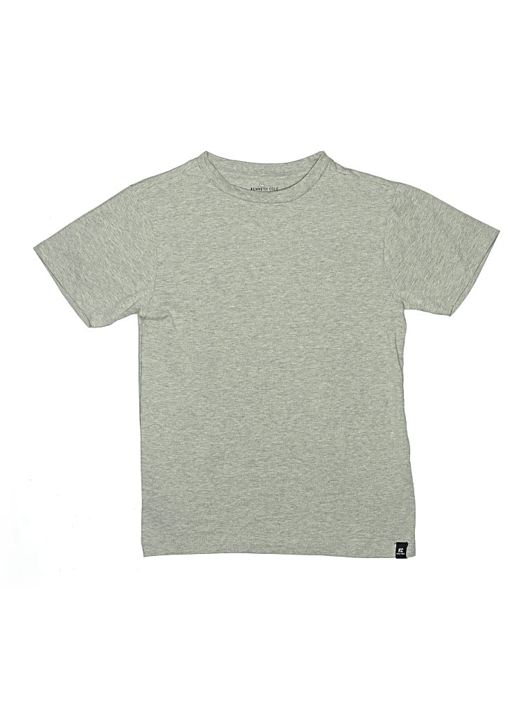 Pre-owned Kenneth Cole New York Short Sleeve T-shirt In Gray