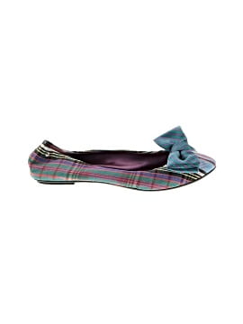 Coach Heart Poppy Flats