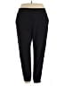 Athleta Solid Black Active Pants Size 20 - photo 1