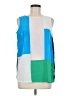 Tommy Hilfiger Color Block Blue Sleeveless Blouse Size M - photo 1
