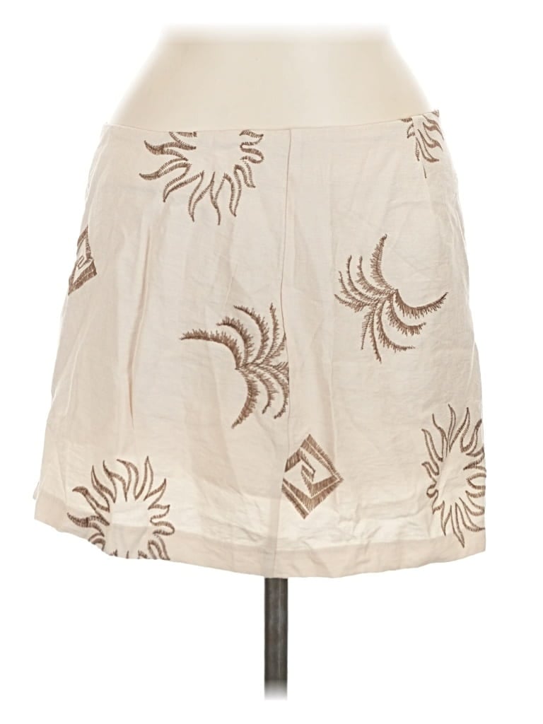 Pre-owned Musera Casual Skirt In Tan