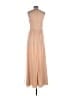 BHLDN 100% Polyester Tan Cocktail Dress Size 4 - photo 2