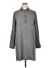 ABound 100% Rayon Gray 3/4 Sleeve Button-Down Shirt Size XL - photo 1