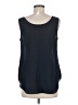Alfani 100% Polyester Black Sleeveless Blouse Size M - photo 2