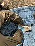 Willit Solid Blue Athletic Shorts Size L - photo 3