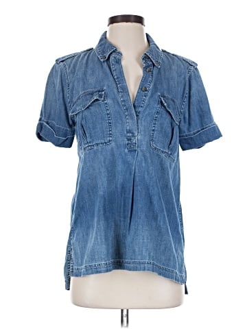 Equipment Short Sleeve Blouse (view 1)