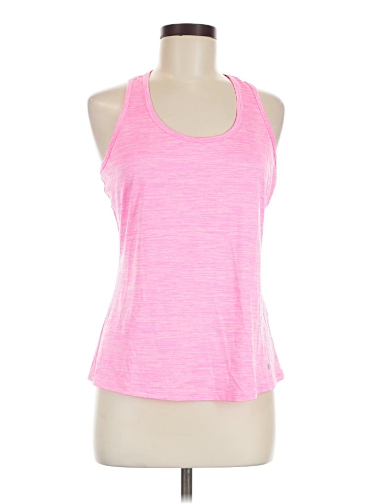 Pre-owned Bally Total Fitness Active Tank Top In Pink