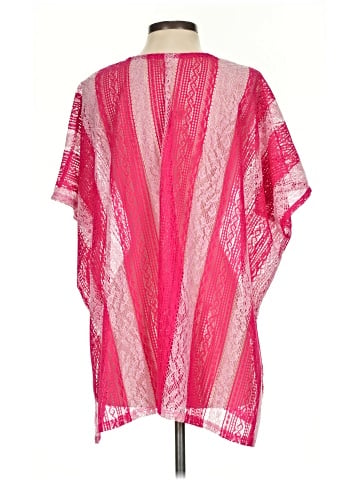 Cotton Bleu Poncho (view 2)