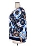 Talbots Print Blue Pullover Sweater Size 2X - photo 5