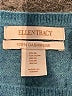Ellen Tracy 100% Cashmere Teal Cashmere Pullover Sweater Size M - photo 7