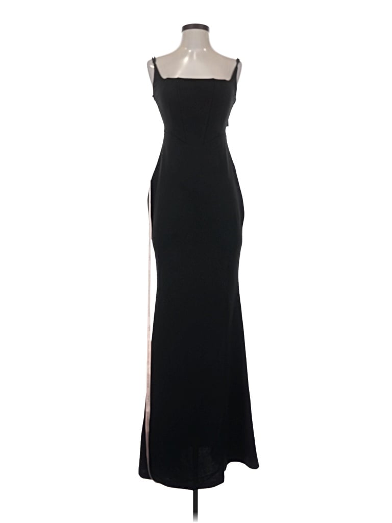 Pre-owned Lulus Cocktail Dress In Black