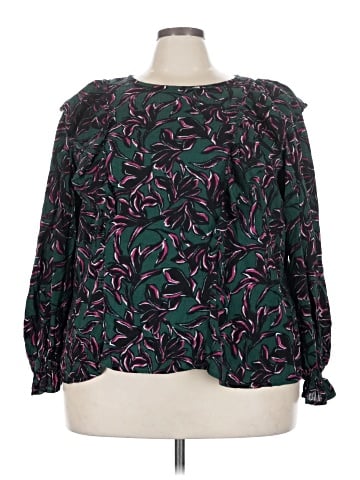 Terra & Sky 3/4 Sleeve Blouse (view 1)