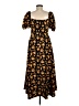 Shein 100% Polyester Black Casual Dress Size 6 - photo 2