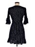 Blossom Polka Dots Black Casual Dress Size 6 - photo 2