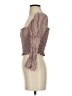 Essue 100% Cotton Brown 3/4 Sleeve Blouse Size S - photo 5