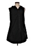 Simply Vera Vera Wang 100% Polyester Black Vest Size M - photo 1