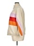 Target Color Block Ivory Track Jacket Size 1X - photo 5