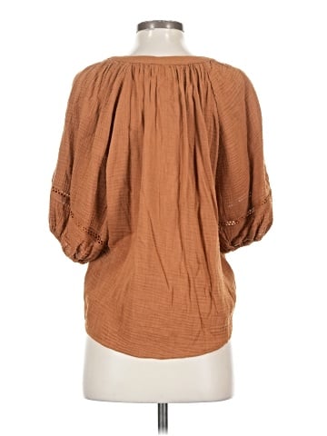 Red Haute 3/4 Sleeve Blouse (view 2)