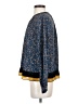 Current Air 100% Polyester Print Blue Long Sleeve Blouse Size XS - photo 5