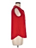 J.Crew 100% Polyester Red Sleeveless Blouse Size 6 (petite) - photo 4