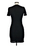 Forever 21 Solid Black Casual Dress Size M - photo 2