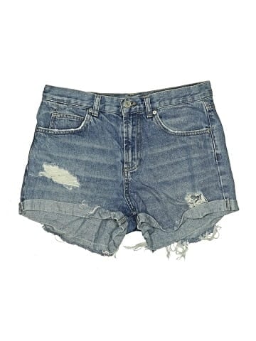 Topshop Denim Shorts (view 1)