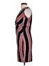 Derek Heart Stripes Black Cocktail Dress Size L - photo 5