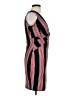 Derek Heart Stripes Black Cocktail Dress Size L - photo 4