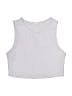 Shein Silver Sleeveless T-Shirt Size 9 - photo 1