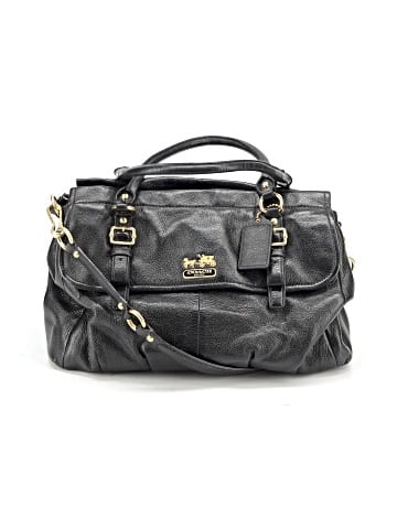 Coach Factory Leather Satchel (view 1)
