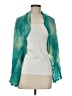 LOGO by Lori Goldstein Teal Cardigan Size M - photo 1