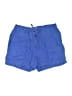 Michael Stars 100% Linen Solid Blue Cargo Shorts Size XS - photo 1