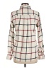 Faherty Plaid Ivory Long Sleeve Button-Down Shirt Size M - photo 2