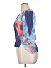 BCBGMAXAZRIA Blue 3/4 Sleeve Top Size 14 (estimated) - photo 5