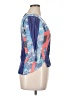 BCBGMAXAZRIA Blue 3/4 Sleeve Top Size 14 (estimated) - photo 4