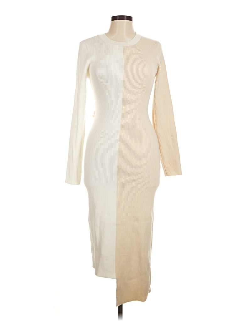 Pre-owned Zesica Casual Dress In Ivory