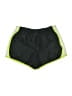 Danskin Now Color Block Green Athletic Shorts Size 4 - 6 - photo 2
