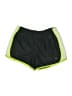 Danskin Now Color Block Green Athletic Shorts Size 4 - 6 - photo 1