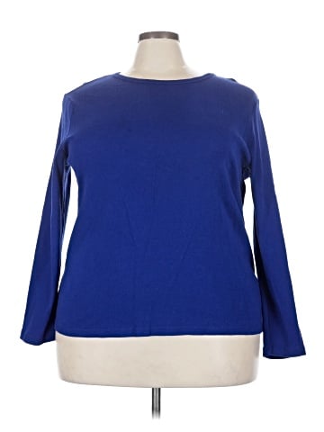 Lauren by Ralph Lauren 3/4 Sleeve T-Shirt (view 1)