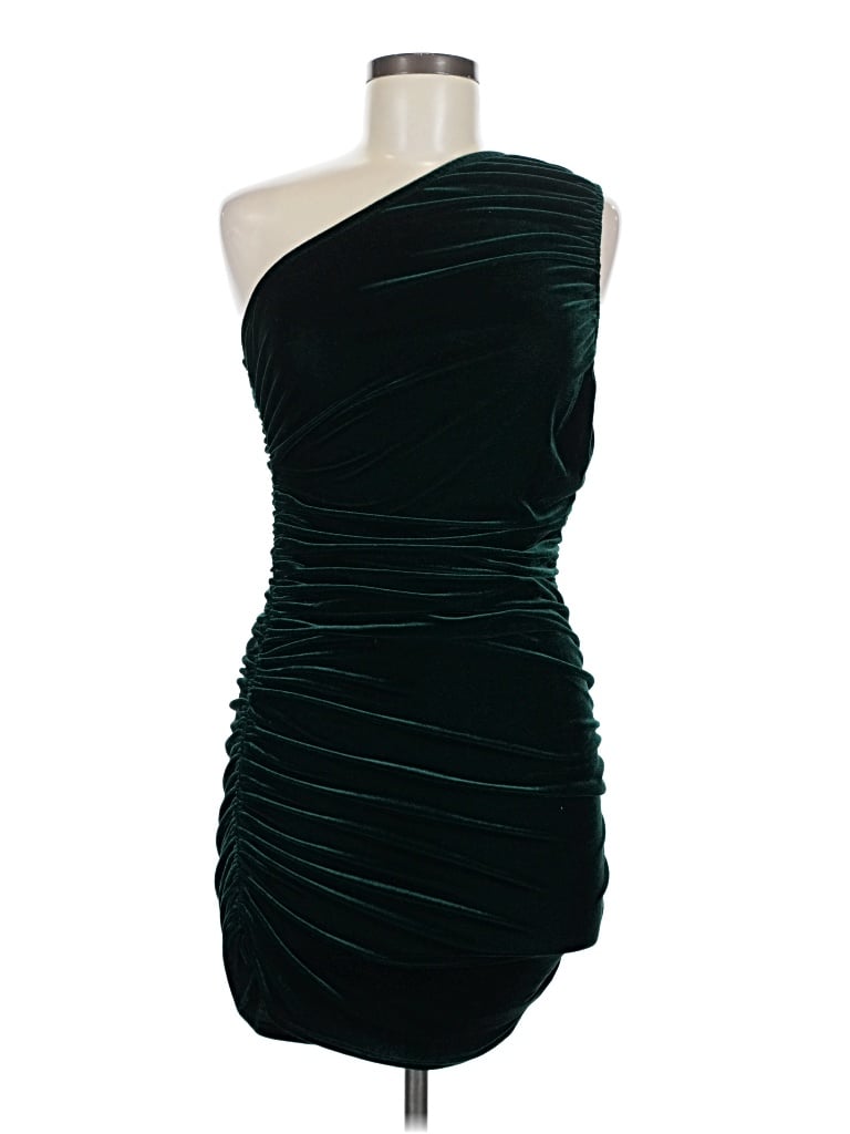 Pre-owned Assorted Brands Cocktail Dress In Green