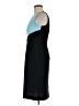 Studio 1 100% Polyester Color Block Teal Cocktail Dress Size 6 Petite - photo 5