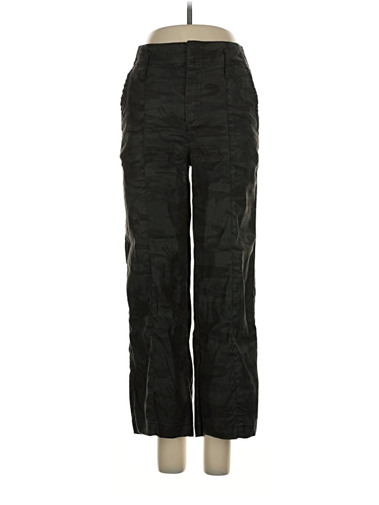 Pre-owned Level 99 Linen Pants In Black