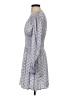 Maje 100% Polyester Hearts Gray Casual Dress Size EU (FR) 36 / US 4 - photo 5