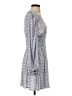 Maje 100% Polyester Hearts Gray Casual Dress Size EU (FR) 36 / US 4 - photo 4
