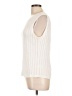 Foxcroft 100% Supima Cotton Ivory Sleeveless Top Size L - photo 5