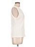 Foxcroft 100% Supima Cotton Ivory Sleeveless Top Size L - photo 4