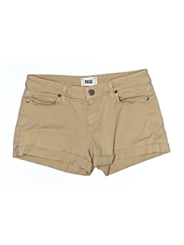 Paige Khaki Shorts (view 1)