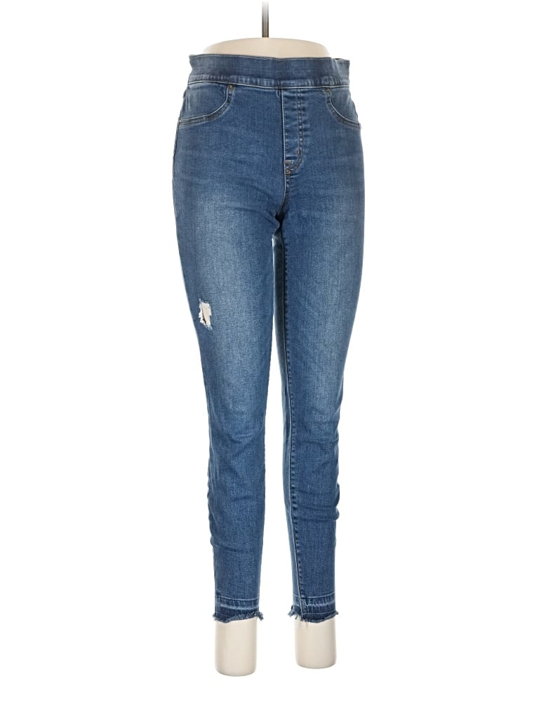 Pre-owned Spanx Jeggings In Blue