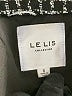 Le Lis 100% Polyester Houndstooth Black Jacket Size S - photo 6