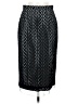 Derek Lam 100% Cotton Polka Dots Black Formal Skirt Size 8 - photo 1